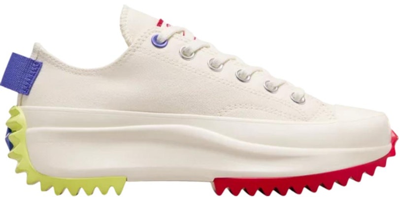 Converse Run Star Hike Platform Low 'Egret Blue Flame Red' A08196C Shop Converse Run Star Hike Platform Low 'Egret Blue Flame Red' A08196C