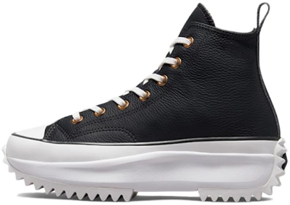 Converse Run Star Hike Platform Metallic & Leather High Top 'Black' A04183C Buy Converse Run Star Hike Platform Metallic & Leather High Top 'Black' A04183C