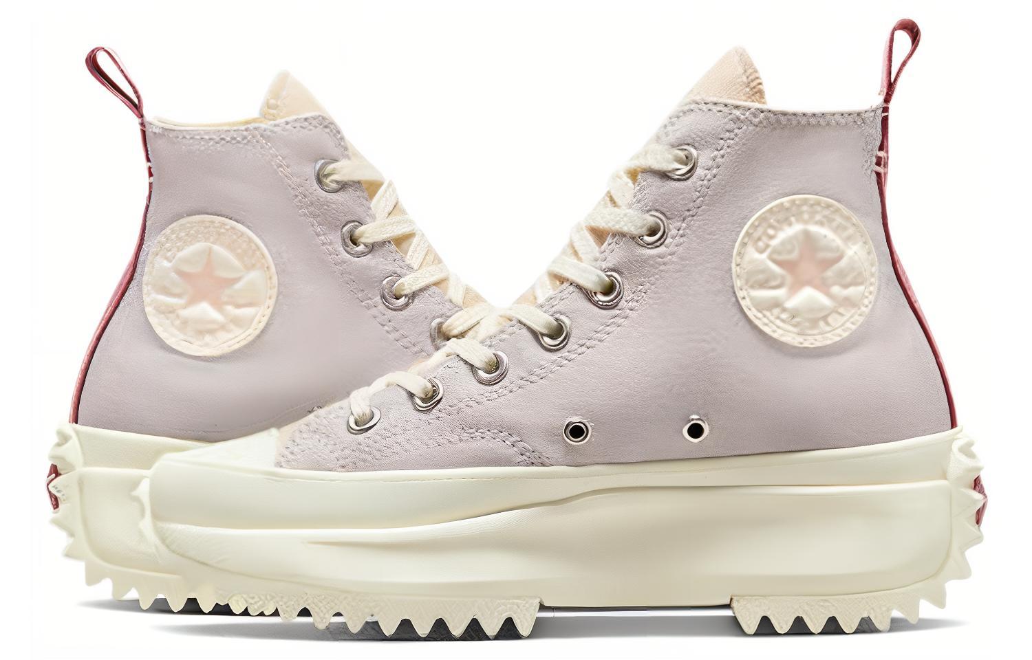 Lookbook Converse Run Star Hike Plataforma Tri-Color 'Pale Putty Pink Sage' A08785C