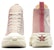 Converse Run Star Hike Platform Tri-Warna 'Putty Pink Sage Pudar' A08785C