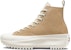 Converse Run Star Hike Platform Tri-Panel Tinggi 'Blok Warna - Hemp' A01646C