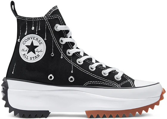 Converse Run Star Hike Sneakers Zwart/Wit 172921C Order Converse Run Star Hike Sneakers Zwart/Wit 172921C