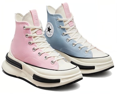 匡威 Run Star Legacy CX 牛仔布高帮 '日出粉' A04361C Lookbook 匡威 Run Star Legacy CX 牛仔布高帮 '日出粉' A04361C