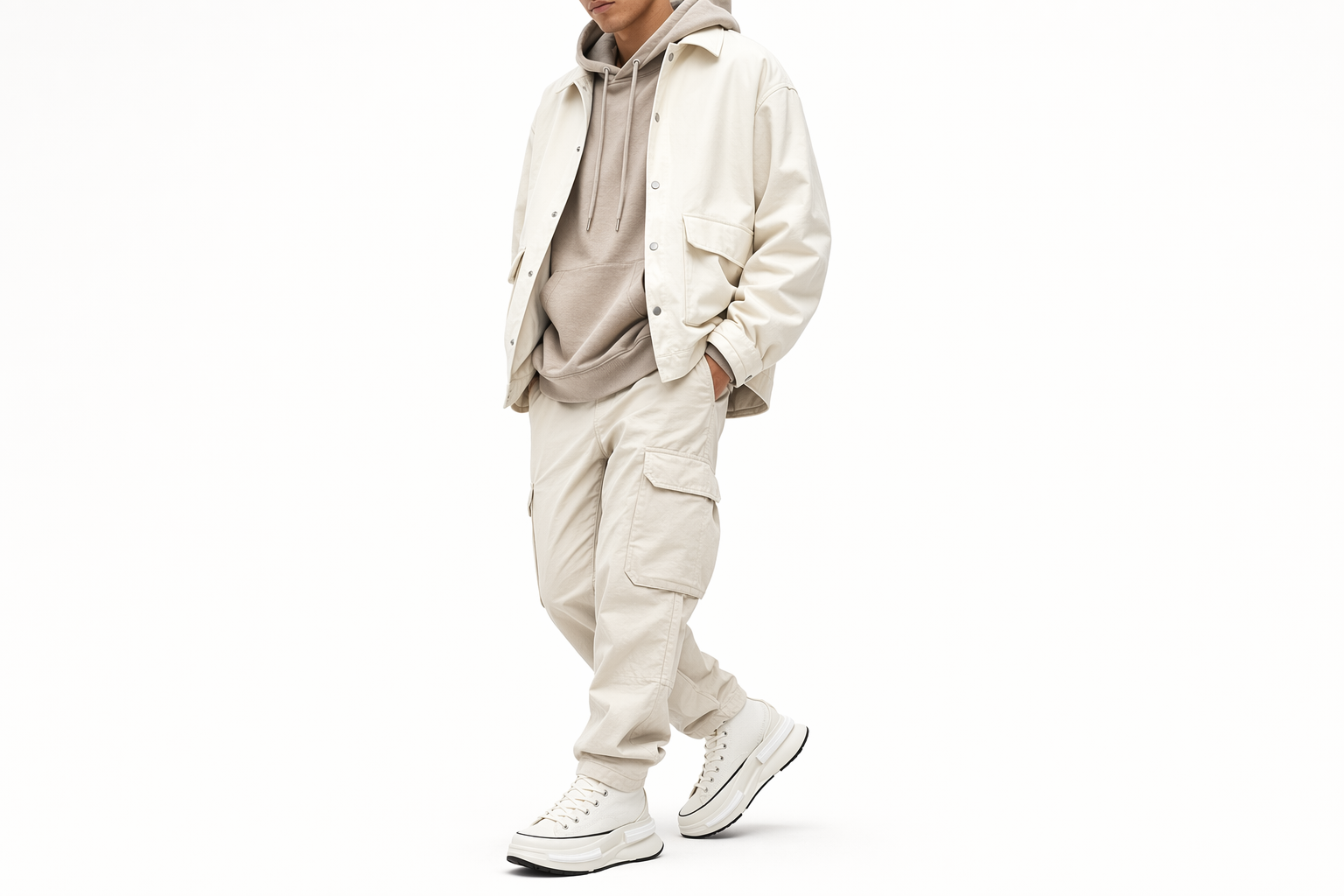 Order Converse Run Star Legacy CX Tinggi 'Egret' A00868C