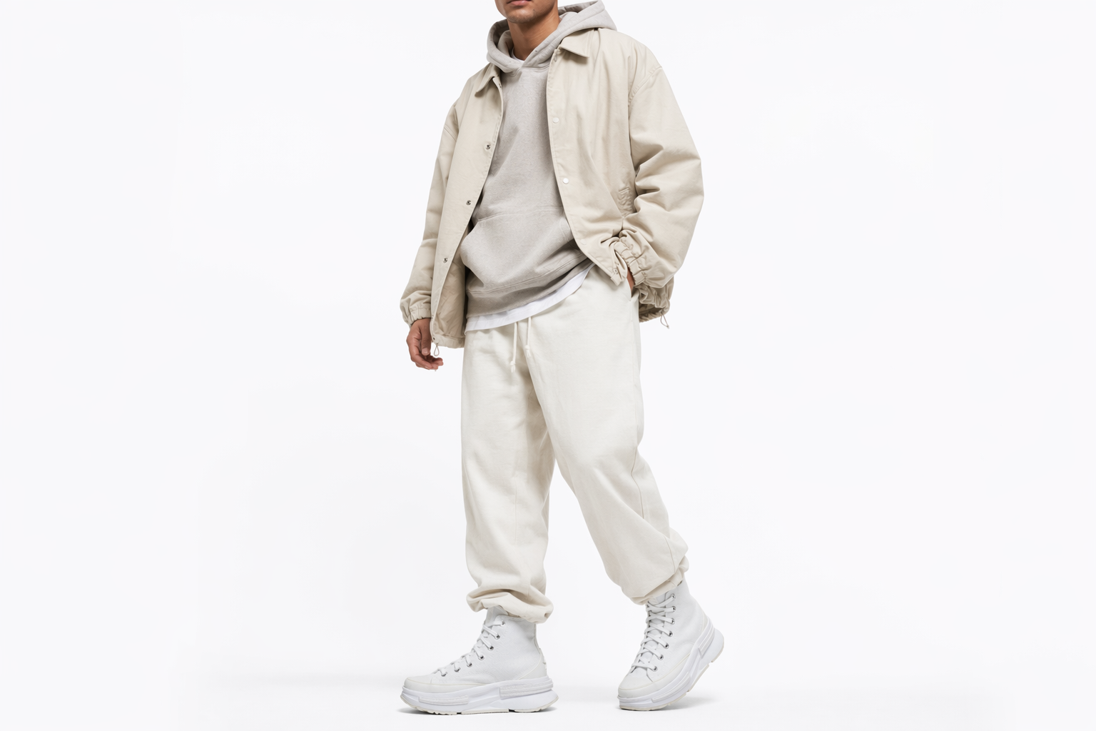 Order Converse Run Star Legacy CX High 'Triple White' Blanco Total A06021C