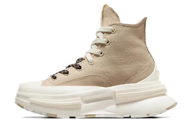 Buy Converse Run Star Legacy 防滑耐磨增高 高筒 帆布鞋 男女同款 米白色