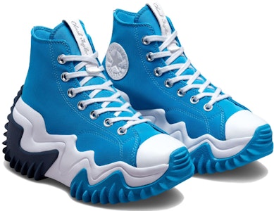 Converse Run Star Motion CX Platform Tinggi 'Dial Up Blue'. A03078C Lookbook Converse Run Star Motion CX Platform Tinggi 'Dial Up Blue'. A03078C