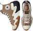 Shop Converse Run Star Motion High 'Sand Dune' - Kasut Tinggi Converse Sand Dune A00851C