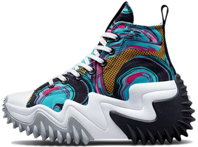 Converse Run Star Motion Platform Tinggi '90s Marbled' A00660C Buy Converse Run Star Motion Platform Tinggi '90s Marbled' A00660C