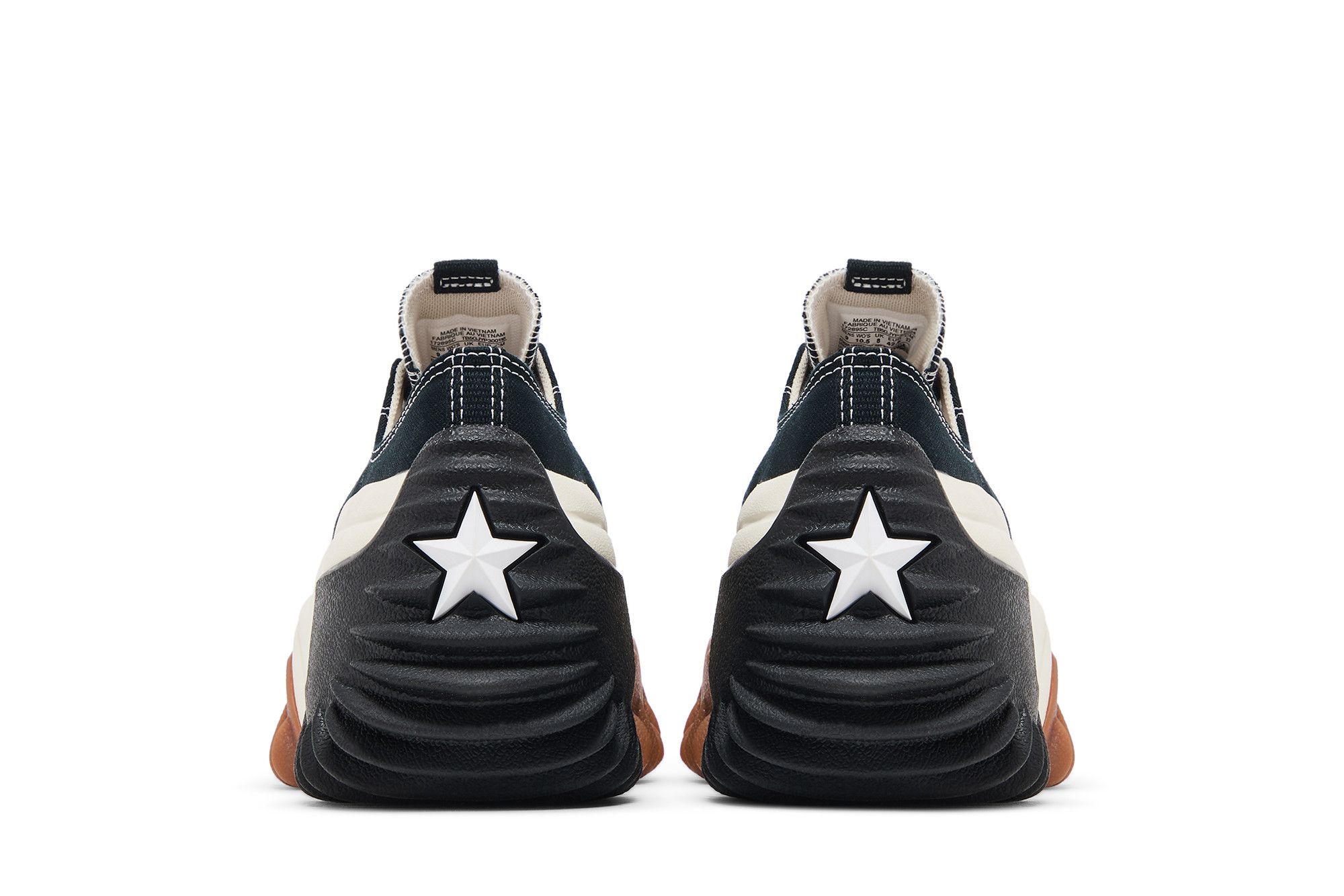 Sizing 匡威 Run Star Motion 低帮增高鞋 '黑色 Egret' 172895C