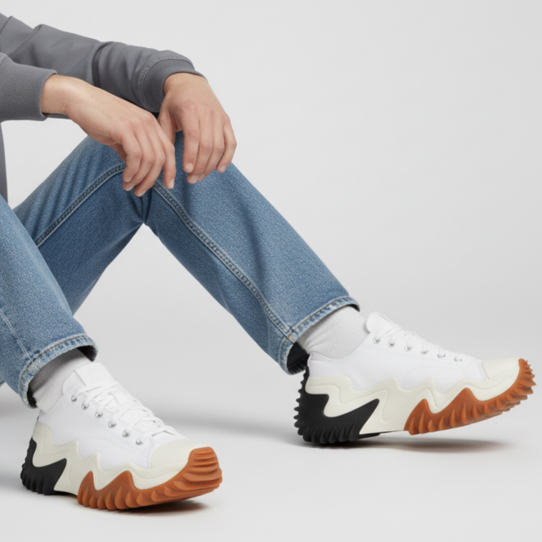 Order Converse Run Star Motion 平底低筒鞋「白鷺」 172896C