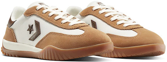 (Women) Converse Run Star Trainer Low Retro Sneakers Coffee/White Casual Shoes A15738C (Women) Converse Run Star Trainer Low Retro Sneakers Coffee/White Casual Shoes A15738C