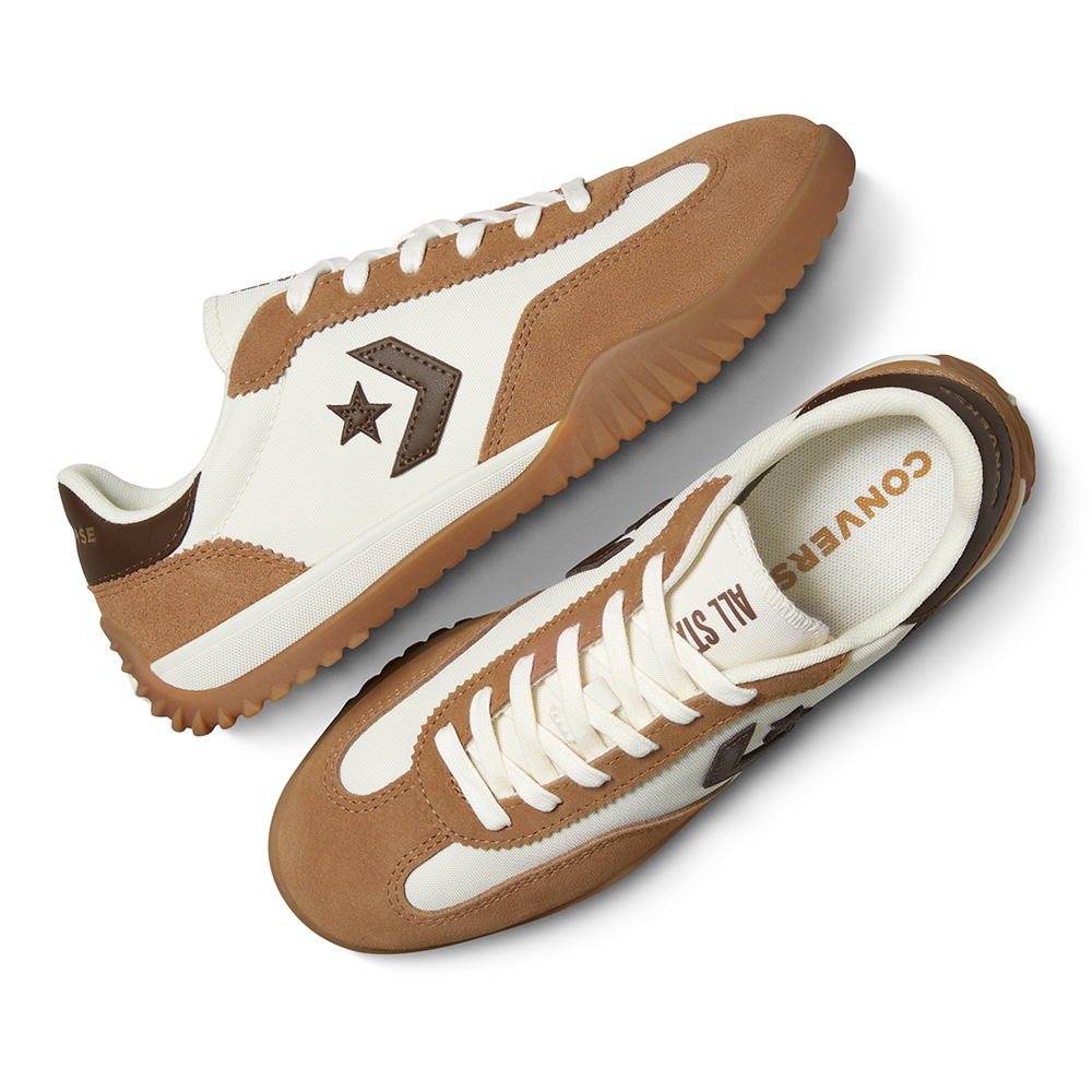 Purchase (W) Converse Run Star Trainer Low Retro Sneakers Kopi/Putih Kasut Kasual A15738C