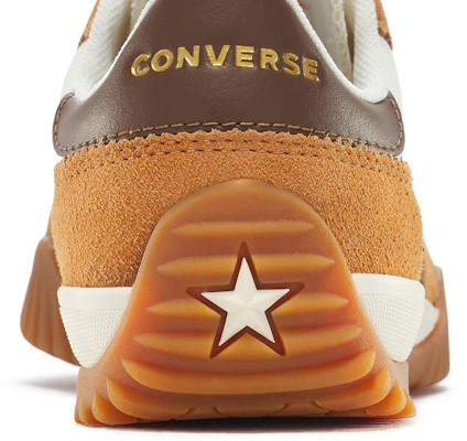 (W) Converse Run Star Trainer Low Retro Sneakers Kopi/Putih Kasut Kasual A15738C 1