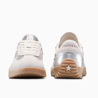 Sizing Converse Run Star Trainer OX Zapatillas Retro Beige/Plateado Bajas. A15189C