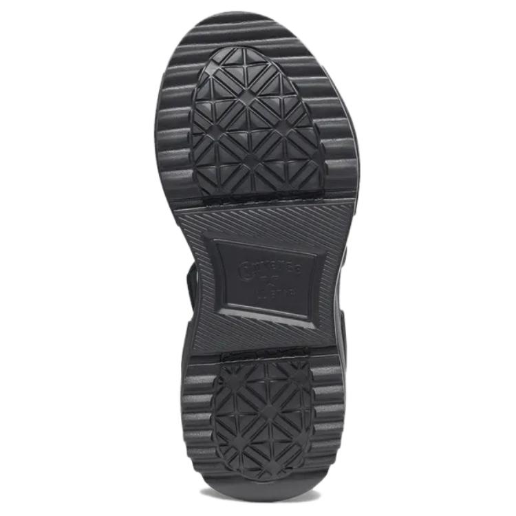 Sizing Converse Run Star Utility CX Sandal 'Triple Black' A06480C