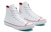 Shop Converse Chuck Taylor All Star de Cuero Color Estacional 'Rojo Blanco' 166729C