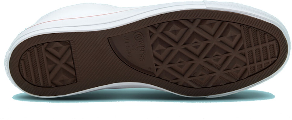 Converse Chuck Taylor All Star de Cuero Color Estacional 'Rojo Blanco' 166729C Details for Converse Chuck Taylor All Star de Cuero Color Estacional 'Rojo Blanco' 166729C