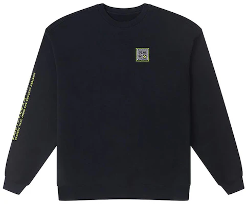 Converse 側邊字母印花長袖圓領衛衣 黑色 10026527-A01 Buy Converse 側邊字母印花長袖圓領衛衣 黑色 10026527-A01