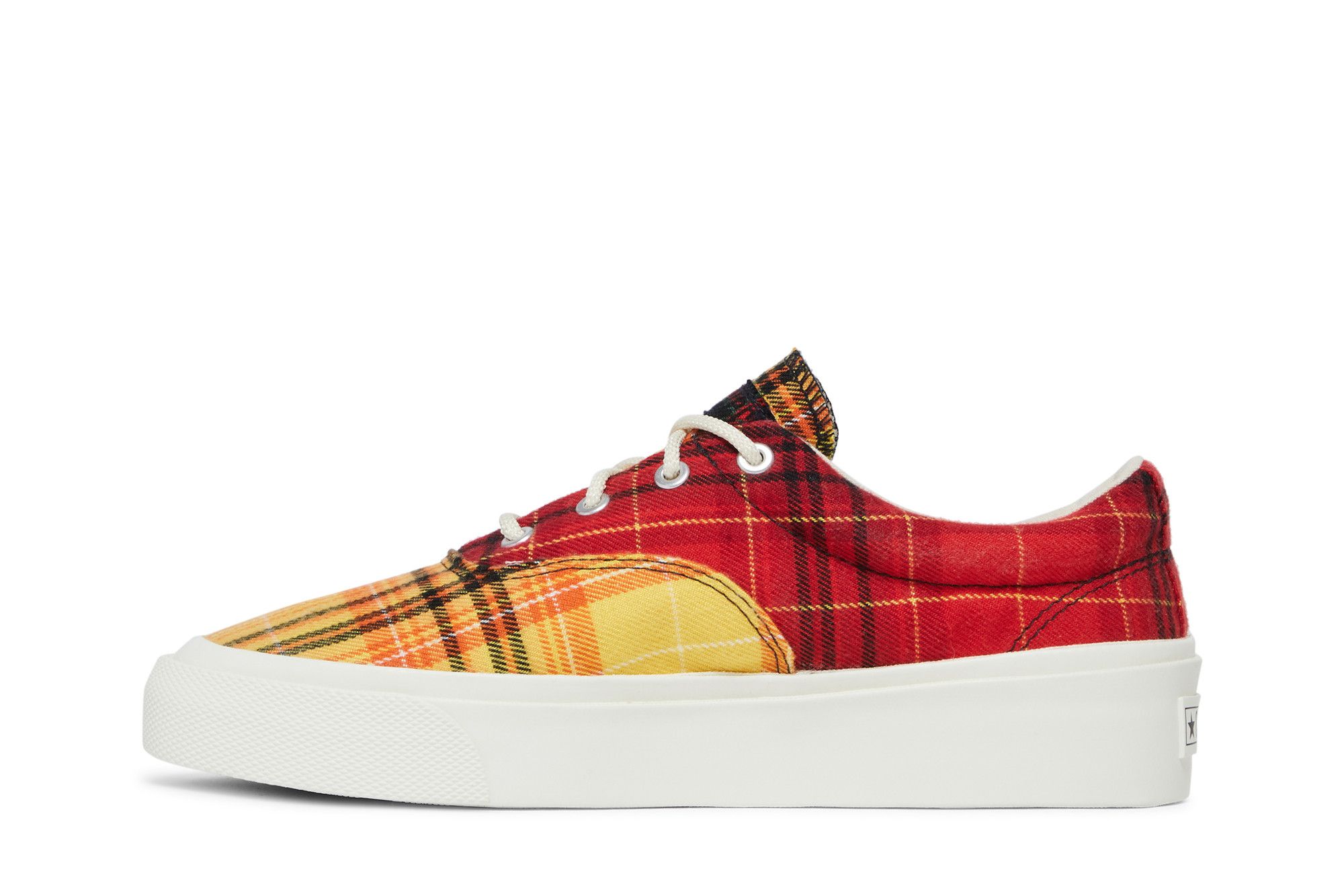 Shop Converse Skid Grip Low 'Twisted Plaid - Egret' 169218C