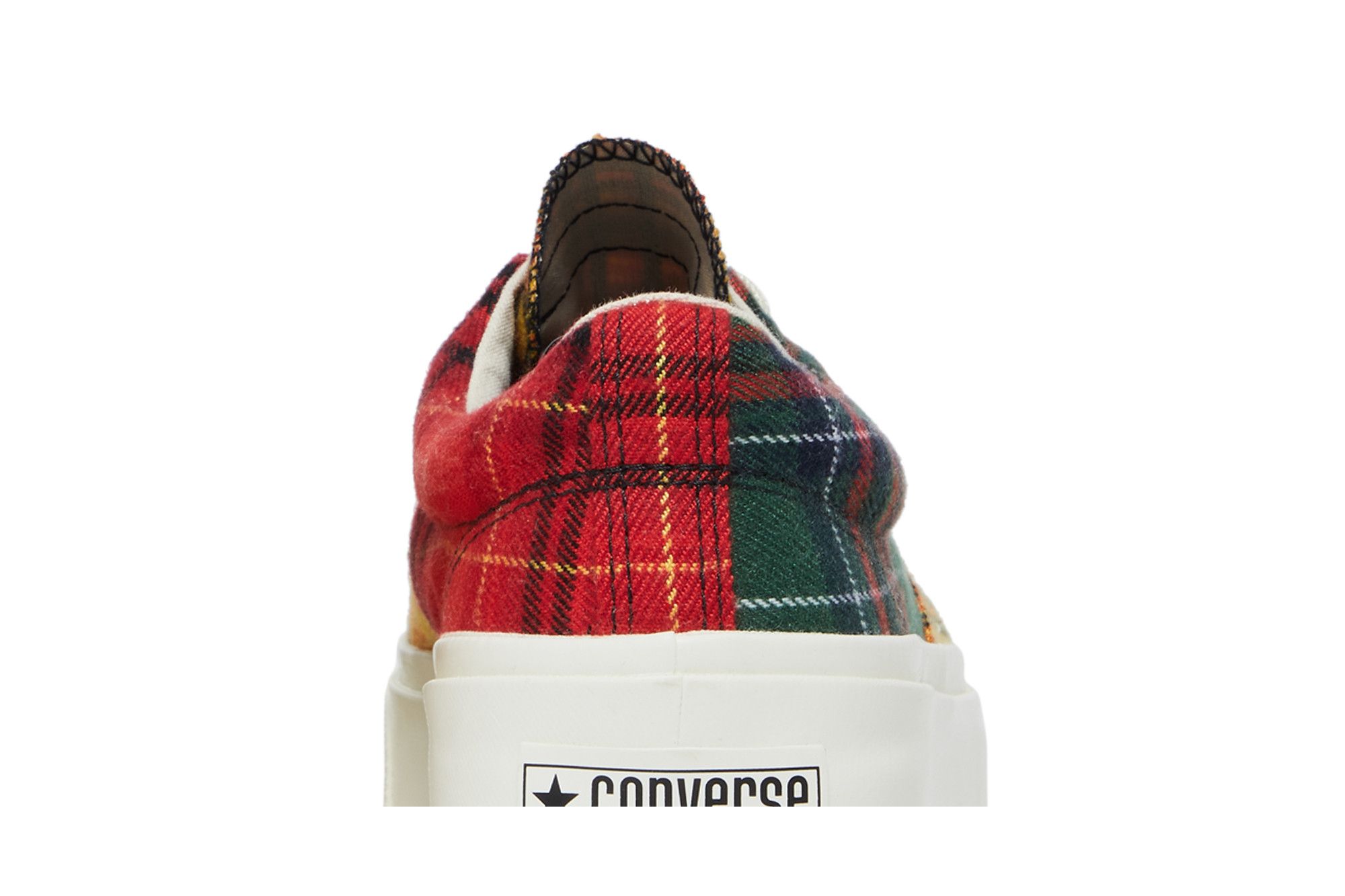 Cheap Converse Skid Grip Low 'Twisted Plaid - Egret' 169218C