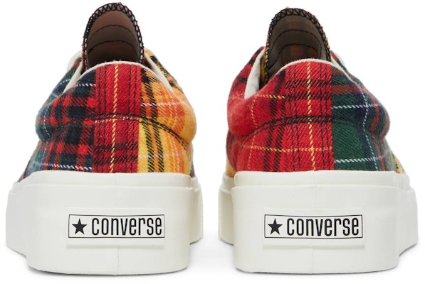 Converse Skid Grip Low 'Twisted Plaid - Egret' 169218C Details for Converse Skid Grip Low 'Twisted Plaid - Egret' 169218C