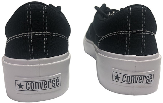 Converse SkidGrip Stylish Retro Low Top Casual Canvas Shoes Black White 170088C Shop Converse SkidGrip Stylish Retro Low Top Casual Canvas Shoes Black White 170088C