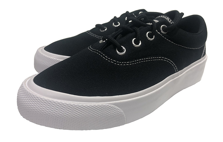 Shop Converse SkidGrip Retro Lage Sneakers Casual Canvas Zwart Wit 170088C