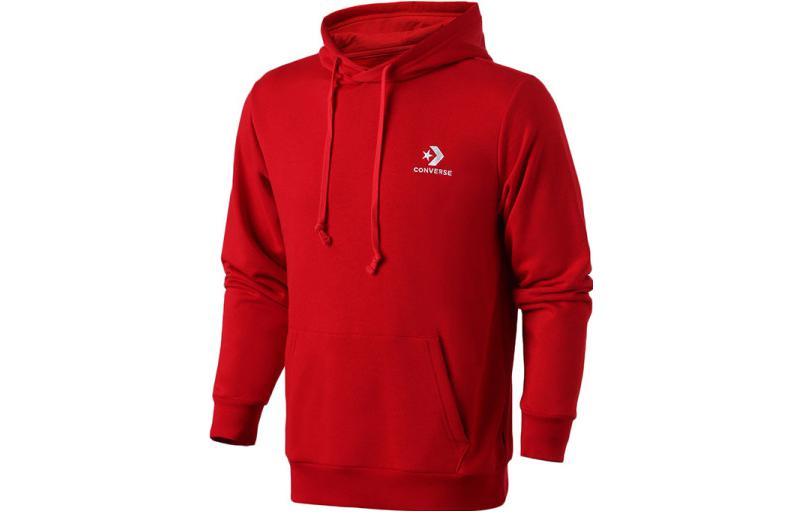 Converse Small Logo Red Hoodie Casual Knitwear - Fall Season 10008926-A05