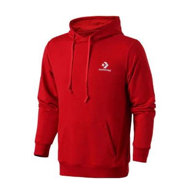 Converse Small Logo Red Hoodie Casual Knitwear - Fall Season 10008926-A05