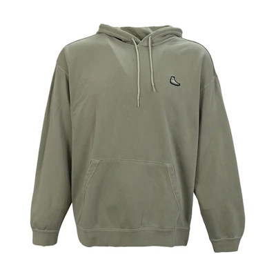Converse Solid Color Hoodie Pullover Unisex Green 10025456-A05