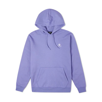 Converse Solid Color Pullover Hoodie Purple - 10019923-A29