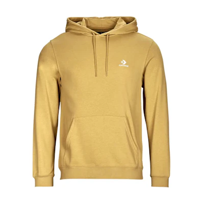 Converse Solid Logo Pullover Hoodie Men’s Ginger Yellow 10023874-A27