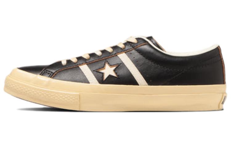Buy コンバース スター&バーズ US レザー 黒 35200550