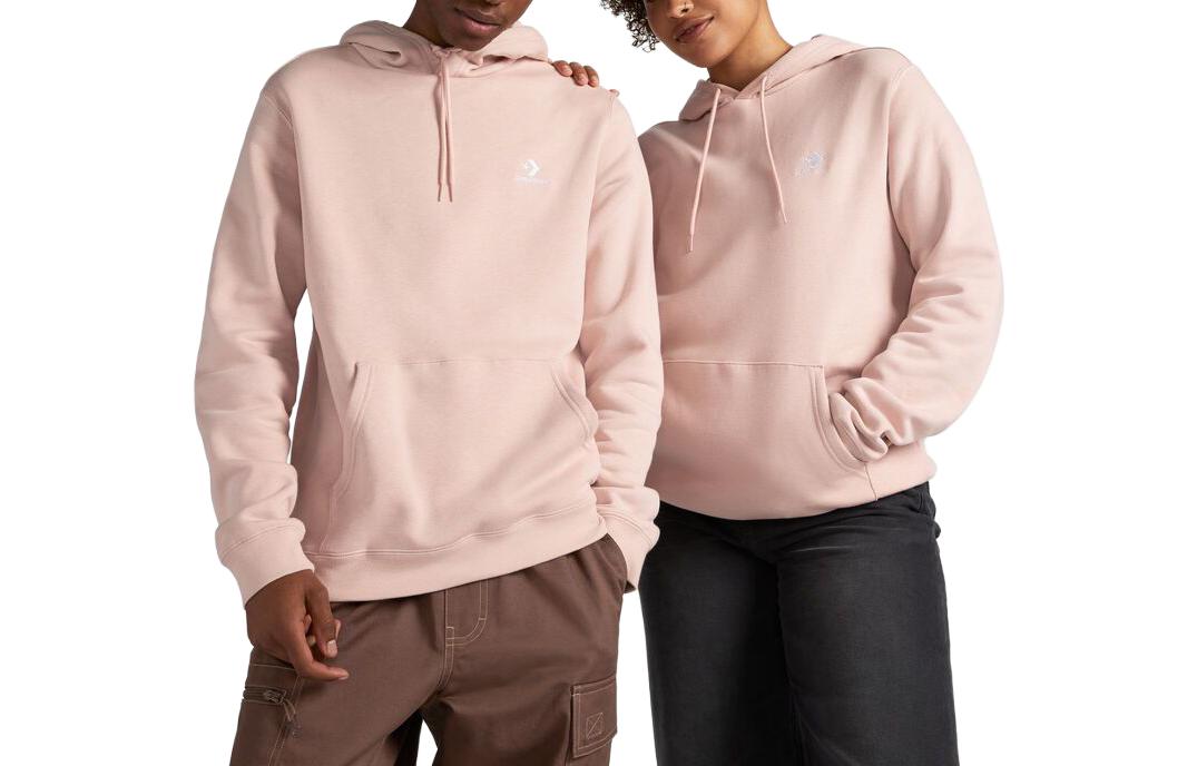 Converse Star Chevron Pink Sweatshirt Unisex Pullover 10024509-A20