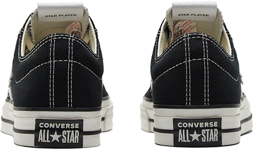Converse Star Player 76「黑色復古白」 A01607C Shop Converse Star Player 76「黑色復古白」 A01607C