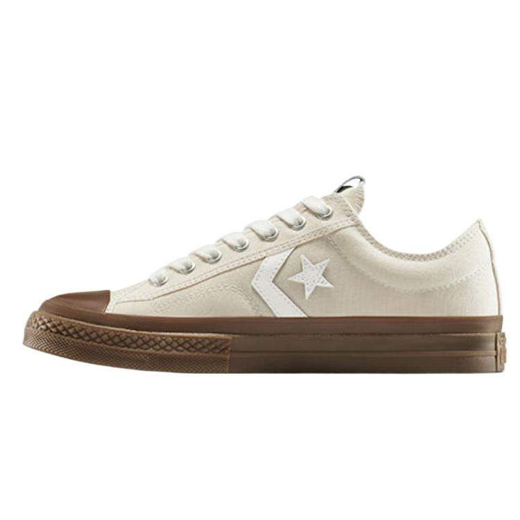 Converse Star Player 76 Gum Sole Low-Top Beige Casual Sneakers . A13475C
