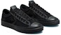 Converse Star Player 76 Mono Suede Rendah 'Kanvas Hitam' A03778C