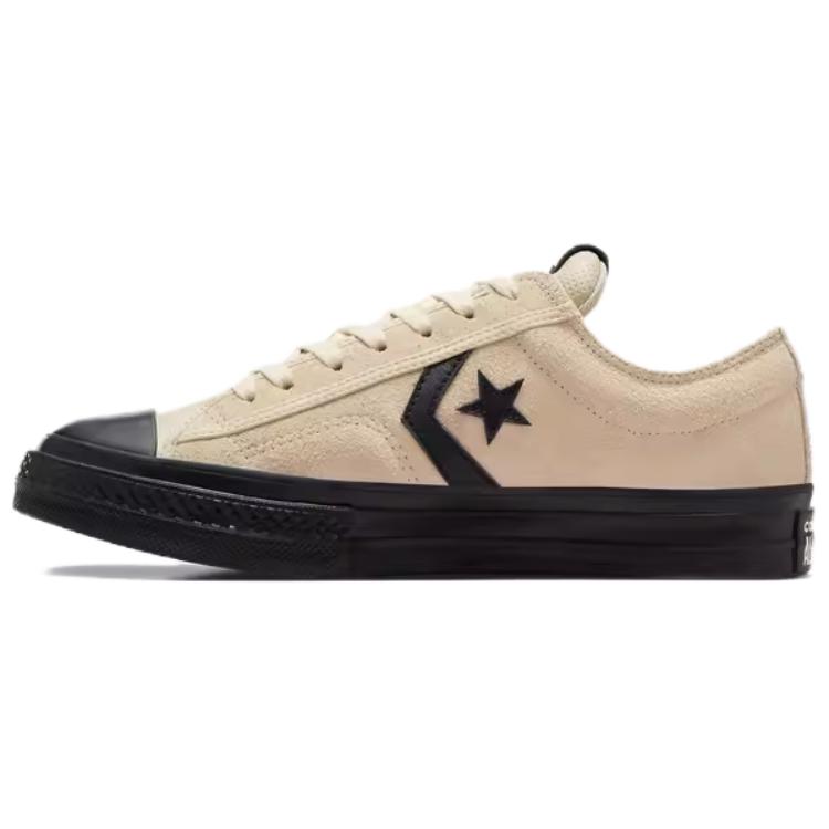 Converse Star Player 76 Retro Low-Top Sneakers Beige/Black Casual Shoes A11606C