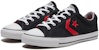 Converse Star Player Hitam/Merah 168845C