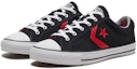 Lookbook Converse Star Player Hitam/Merah 168845C