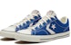 Kasut Converse Star Player Retro Santai Skateboard Unisex Biru Putih 167979C