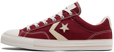 Converse Star Player Non-Slip Wear-Resistant Low Top Casual Canvas Shoes Red 171915C Converse Star Player Non-Slip Wear-Resistant Low Top Casual Canvas Shoes Red 171915C