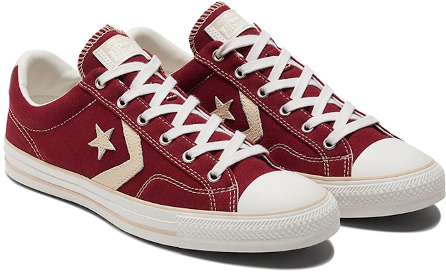 Converse Star Player Non-Slip Wear-Resistant Low Top Casual Canvas Shoes Red 171915C Lookbook Converse Star Player Non-Slip Wear-Resistant Low Top Casual Canvas Shoes Red 171915C