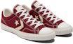 Lookbook Converse Star Player Kasut Kanvas Rendah Tahan Gelincir Merah Kasual Lelaki/Wanita 171915C