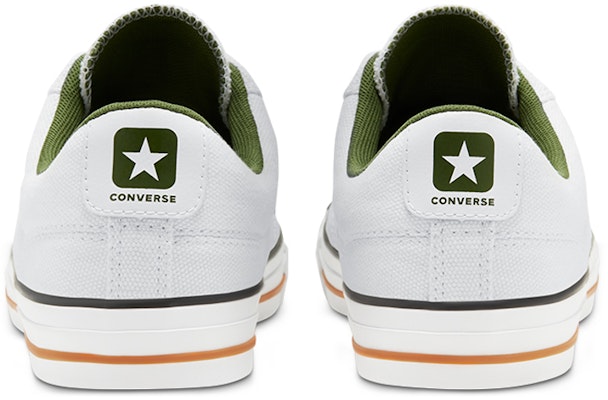 Converse 扭曲假期 Star Player 低筒 防滑耐磨 帆布鞋 男女同款 純白 Shop Converse 扭曲假期 Star Player 低筒 防滑耐磨 帆布鞋 男女同款 純白