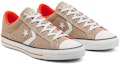 Lookbook Converse Twisted Vacation Star Player Low Top 'Khaki' Lelaki Beige Kasual. 167670C