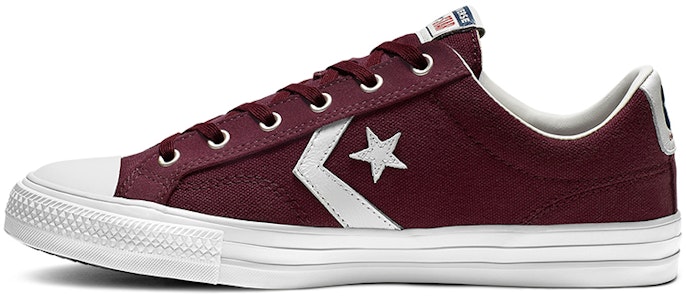 コンバース スタープレイヤー OX ワインレッド/ホワイト 163960C Buy コンバース スタープレイヤー OX ワインレッド/ホワイト 163960C