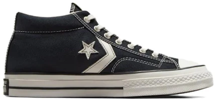 Order Converse Star Player 防滑耐磨 中筒 帆布鞋 男女皆宜 黑白色