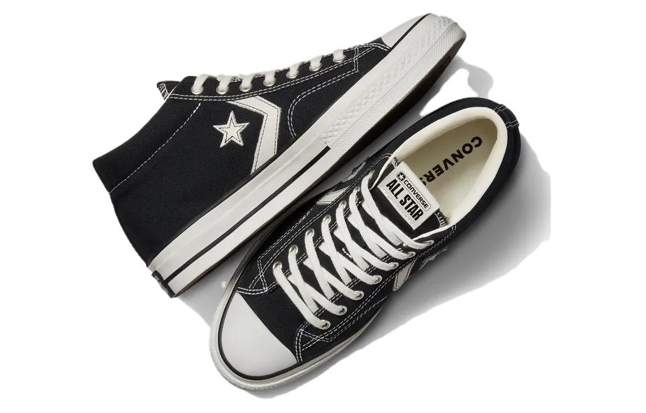 Shop コンバース スタープレイヤー MID ブラック/ホワイト A06920C